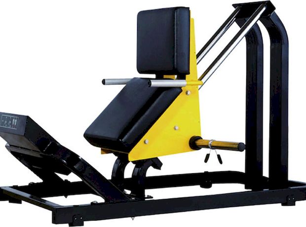 Πολυόργανο Viking LA-00 Καθιστή Πρέσα Γαμπών -Μαύρο/ Κίτρινο