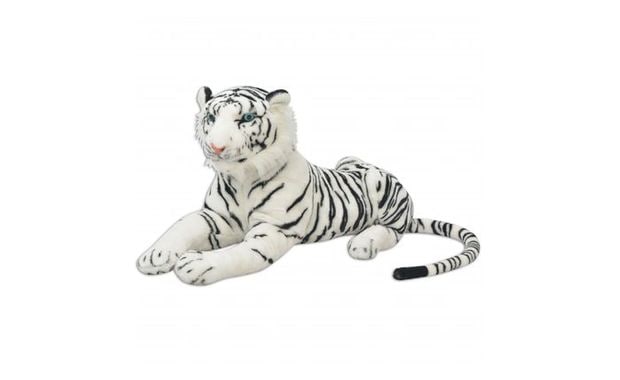 Λούτρινο VIDAXL Τίγρης XXL Λευκό