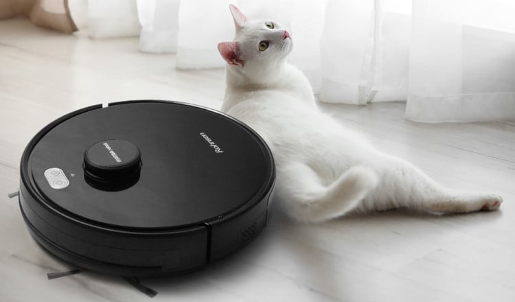 Κατάλληλη για τρίχες κατοικίδιων
Σκούπα Ρομπότ ROHNSON MAMBA RM-01 με Χαρτογράφηση και WiFi Μαύρο