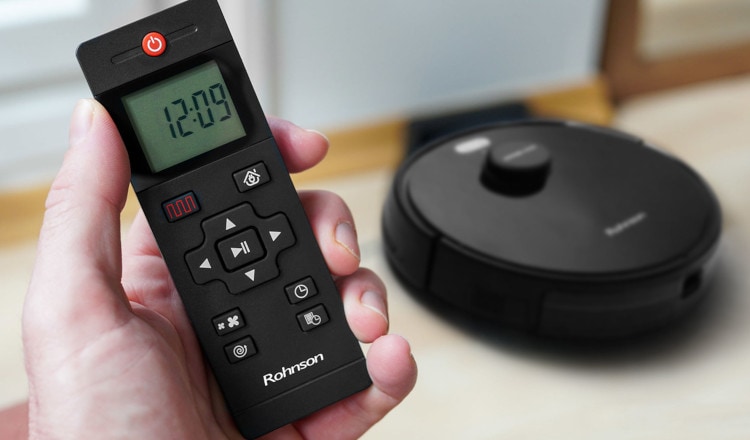 Remote control
Σκούπα Ρομπότ ROHNSON MAMBA RM-01 με Χαρτογράφηση και WiFi Μαύρο