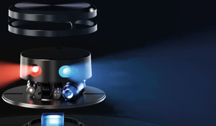 Lidar (EPSON) και LDS τεχνολογία
Σκούπα Ρομπότ ROHNSON MAMBA RM-01 με Χαρτογράφηση και WiFi Μαύρο