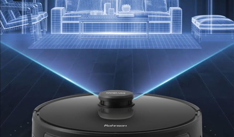 28 σετ αισθητήρων υψηλής ακρίβειας
Σκούπα Ρομπότ ROHNSON MAMBA RM-01 με Χαρτογράφηση και WiFi Μαύρο