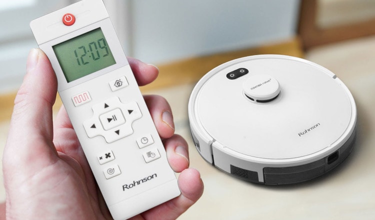 Remote control
Σκούπα Ρομπότ ROHNSON MAMBA RM-02 με Χαρτογράφηση και WiFi Λευκό
