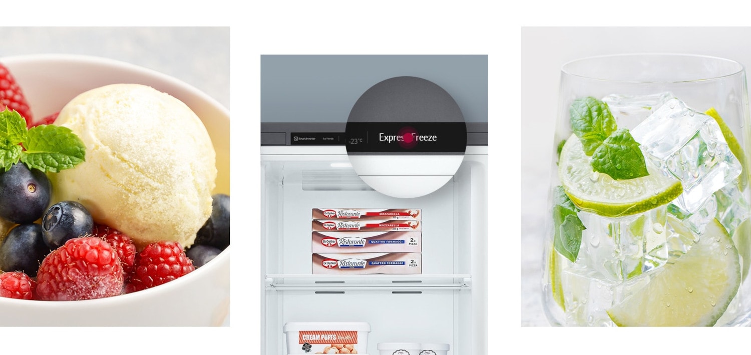 LG Καταψύκτης GFE41PZGSZ & Ψυγείο GLT51PZGSZ Combo Thor Inox