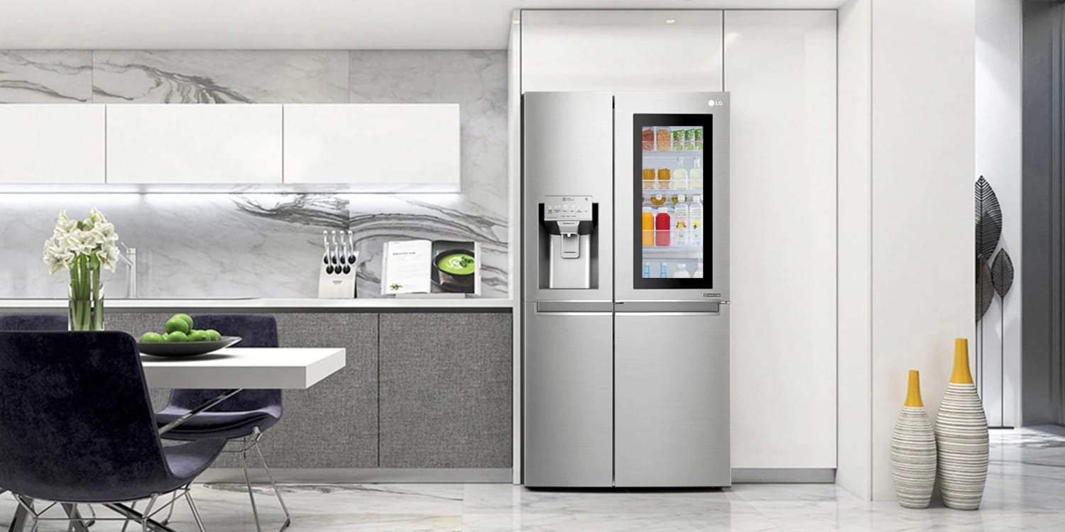 Ψυγείο Ντουλάπα LG GMX945NS9F 638Lt Multi Door Total No Frost με InstaView, Door-in-Door®, NatureFRESH™, Multi Air Flow, Pure N Fresh, WiFi, DoorCooling+™, UV Nano, Inox
