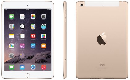 Apple iPad Mini 3 4G LTE Gold MGYR2TY/A