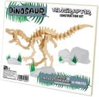 Ξύλινη κατασκευή Dinosaur Construction Kit Velociraptor