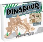 Ξύλινη κατασκευή Dinosaur Construction Kit Stegosaurus με βιβλίο