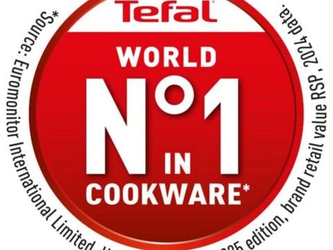 Tefal: N°1 παγκοσμίως στα μαγειρικά σκεύη*