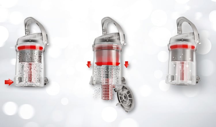 Ηλεκτρική Σκούπα HOOVER HP720PET 011 850 W με Κάδο 2 lt Μαύρο Ηλεκτρική Σκούπα HOOVER HP720PET 011 850 W με Κάδο 2 lt Μαύρο