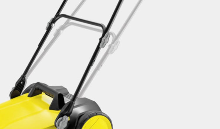 Χειροκίνητο Σάρωθρο KARCHER S 4 Twin με Κάδο 20 Lt Κίτρινο







