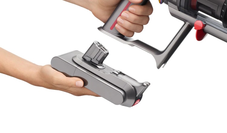 Σκούπα Stick DYSON 394451-01 V15 DETECT Absolute 0.76 L 25.2 V Ασημί