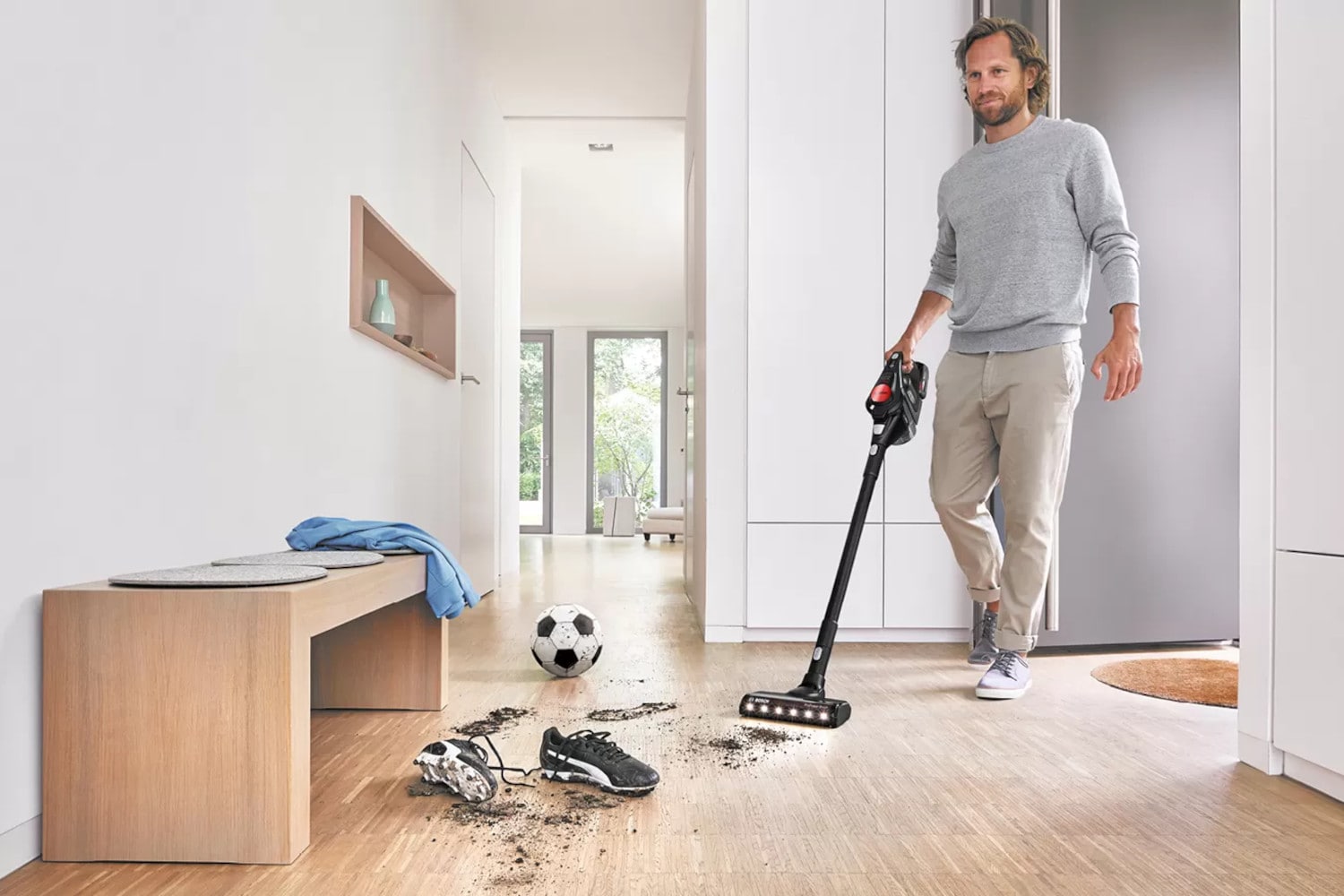 LG Καταψύκτης GFE41PZGSZ & Ψυγείο GLT51PZGSZ Combo Thor Inox