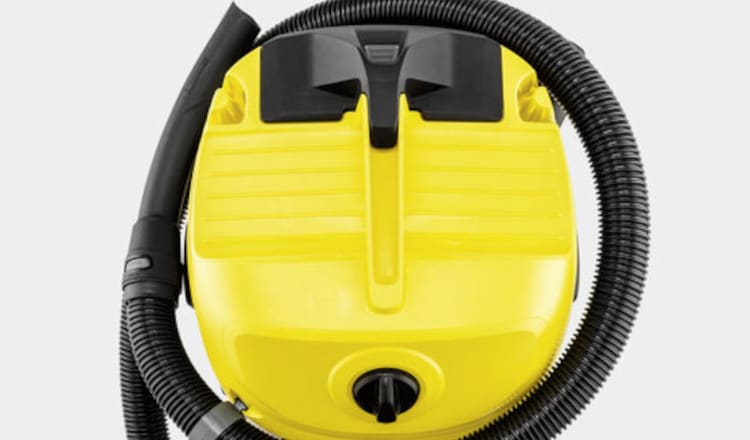 Σκούπα Υγρών και Στερεών KARCHERR WD 4 S V-20/5/22 1000 W με Κάδο 20 lt Κίτρινο