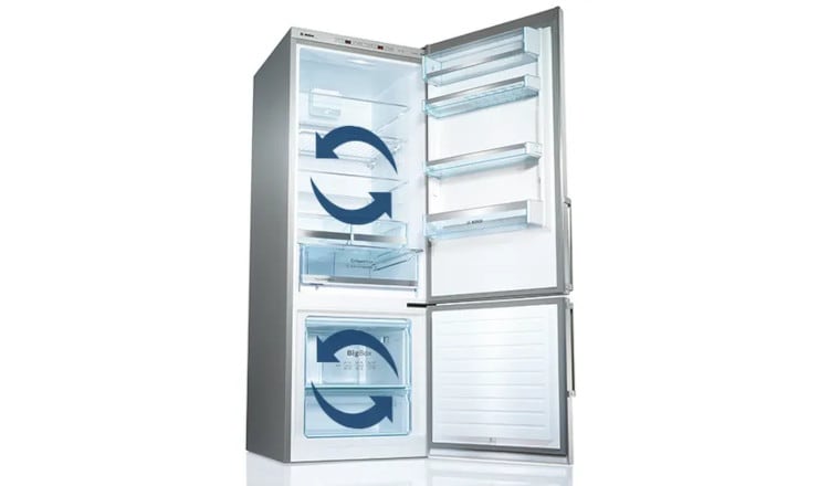 Ψυγείο Μονόπορτο ΒΕΚΟ B3RMLNE444 No Frost 334 Lt - Inox