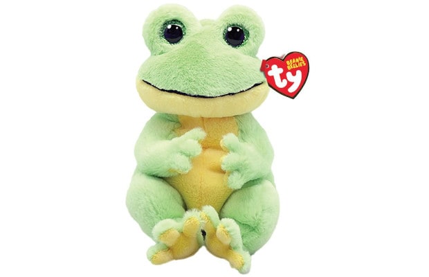 Λούτρινο TY Beanie Bellies Snapper Χνουδωτό Βατραχάκι Πράσινο 15 cm