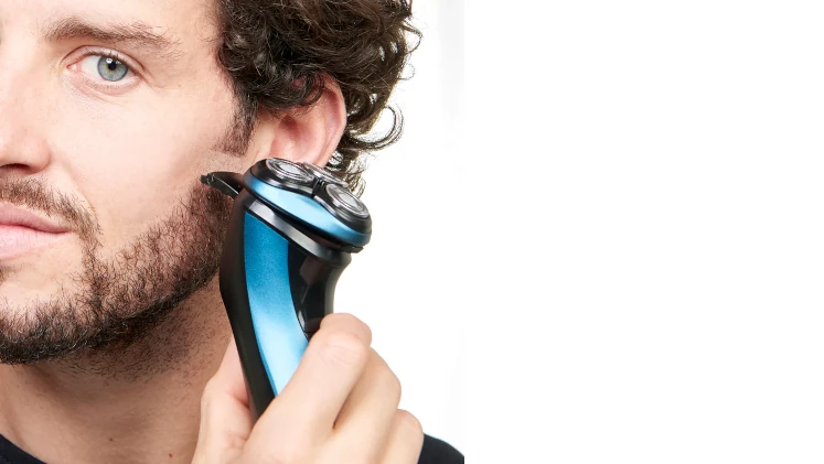 Ξυριστική Μηχανή 3 SIDE SHAVE IPX7 Μπλε