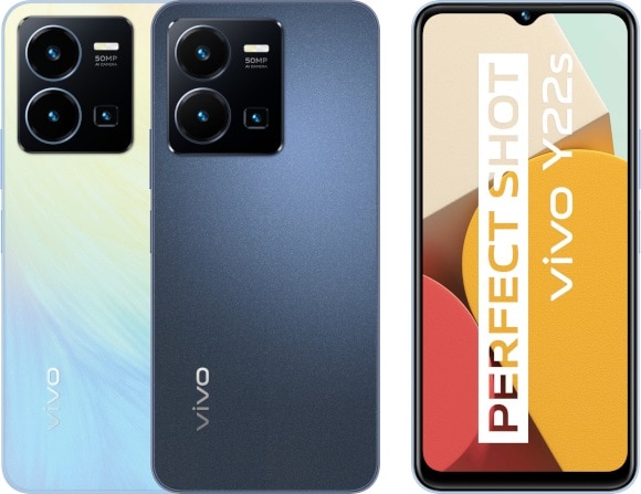 Smartphone Vivo Y22S 128GB Dual Sim Starlit Blue