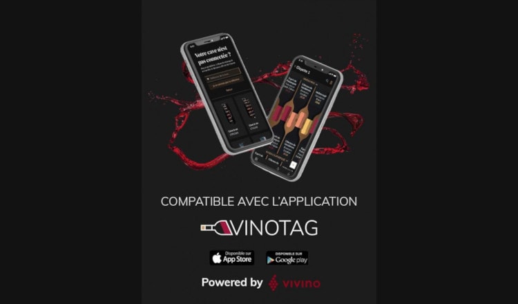 Συντηρητής Κρασιών LA SOMMELIERE LS24A για 23 Μπουκάλια με LED φωτισμό - Inox