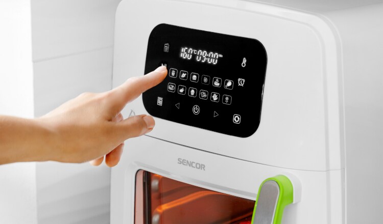 Φριτέζα Αέρος SENCOR SFR 5400WH με Πόρτα 1800 W 11 L Λευκό Φριτέζα Αέρος SENCOR SFR 5400WH με Πόρτα 1800 W 11 L Λευκό