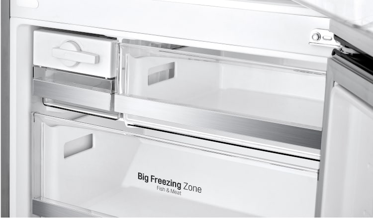 Ψυγειοκαταψύκτης LG 500Lt GBB569NSAGB Total No Frost, Linear Compressor, DoorCooling™, Multi Air Flow, FRESHBalancer™, Smart ThinQ™, Smart Diagnosis,Wifi Inox