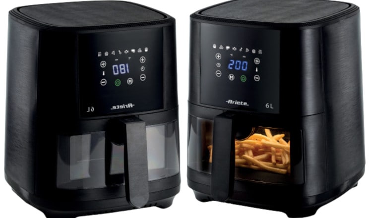 Φριτέζα Αέρος ARIETE 00C462600AR0 με Αποσπώμενο Κάδο 6 L 1300 W Μαύρο Φριτέζα Αέρος ARIETE 00C462600AR0 με Αποσπώμενο Κάδο 6 L 1300 W Μαύρο
