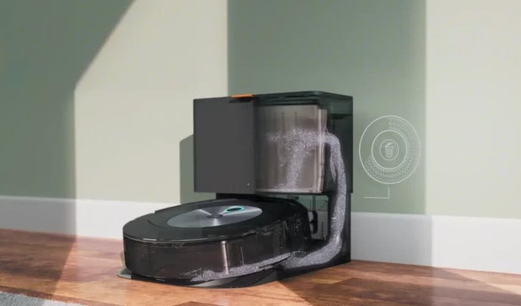 Σκούπα Ρομπότ I-ROBOT COMBO J7 για Σκούπισμα και Σφουγγάρισμα Μαύρο Σκούπα Ρομπότ I-ROBOT COMBO J7 για Σκούπισμα και Σφουγγάρισμα Μαύρο