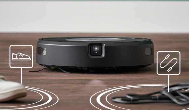 Σκούπα Ρομπότ I-ROBOT COMBO J7+ C755840 για Σκούπισμα και Σφουγγάρισμα Μαύρο Σκούπα Ρομπότ I-ROBOT COMBO J7+ C755840 για Σκούπισμα και Σφουγγάρισμα Μαύρο