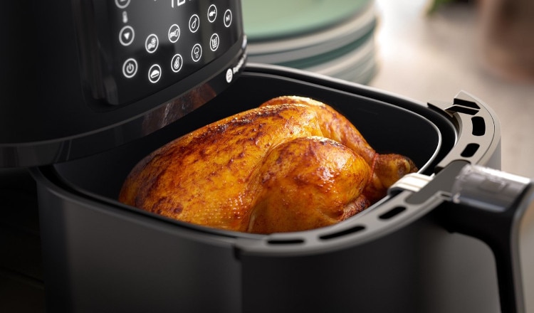 Φριτέζα Αέρος PHILIPS HD9285/93 2000 W με Αποσπώμενο Κάδο 7.2 L Μαύρο Φριτέζα Αέρος PHILIPS HD9285/93 2000 W με Αποσπώμενο Κάδο 7.2 L Μαύρο