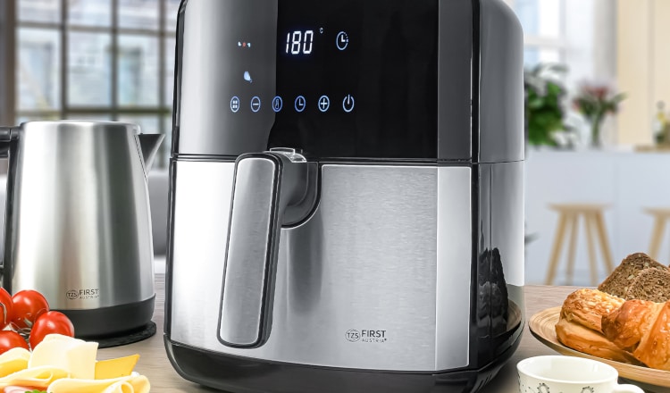 Φριτέζα Αέρος FIRST AUSTRIA FA-5053-4 με Αποσπώμενο Κάδο 1700 W 5 L Ασημί
Φριτέζα Αέρος FIRST AUSTRIA FA-5053-4 με Αποσπώμενο Κάδο 1700 W 5 L Ασημί