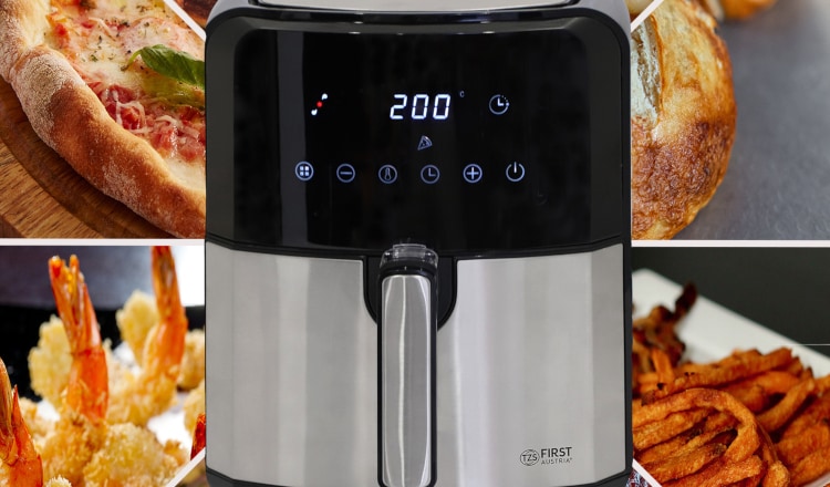 Φριτέζα Αέρος FIRST AUSTRIA FA-5053-4 με Αποσπώμενο Κάδο 1700 W 5 L Ασημί
Φριτέζα Αέρος FIRST AUSTRIA FA-5053-4 με Αποσπώμενο Κάδο 1700 W 5 L Ασημί