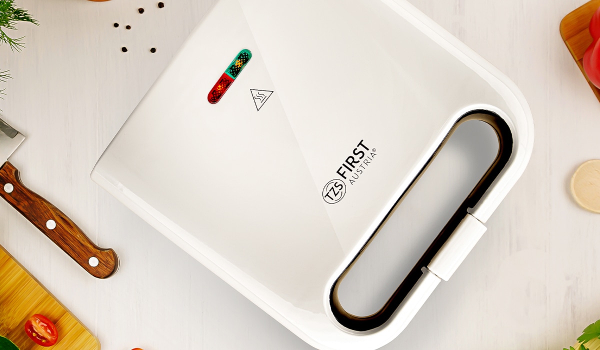 Τοστιέρα FIRST AUSTRIA FA-5338-7 800 W Λευκό

