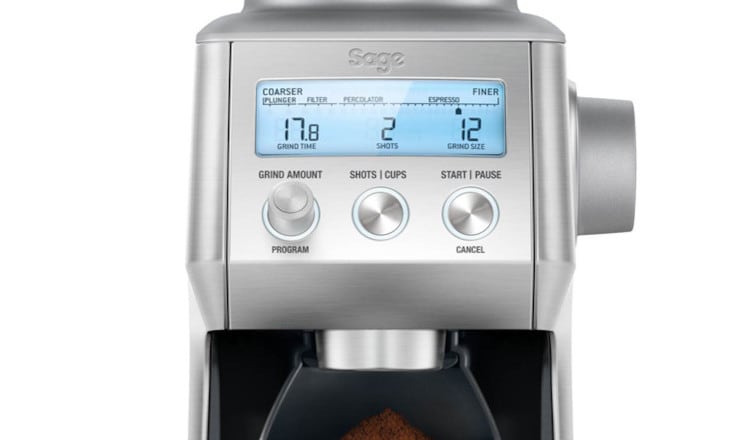 Ηλεκτρικός Μύλος ΚΑΦΕ SAGE BCG820 Ασημί





