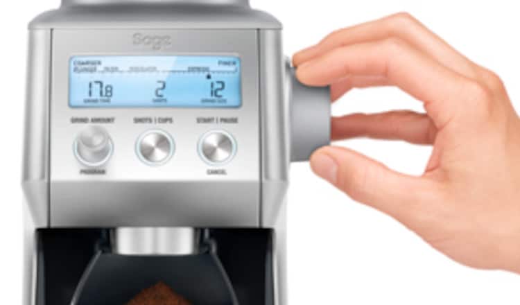 Ηλεκτρικός Μύλος ΚΑΦΕ SAGE BCG820 Ασημί





