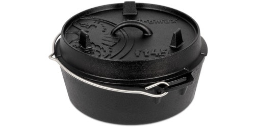 Μαντεμένια Κατσαρόλα PETROMAX FT4.5-T Μαύρο





