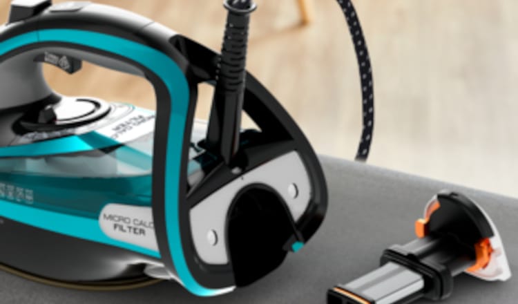 Σίδερο Ατμού TEFAL FV9844E0 ULTIMATE PURE 3200 W Μαύρο