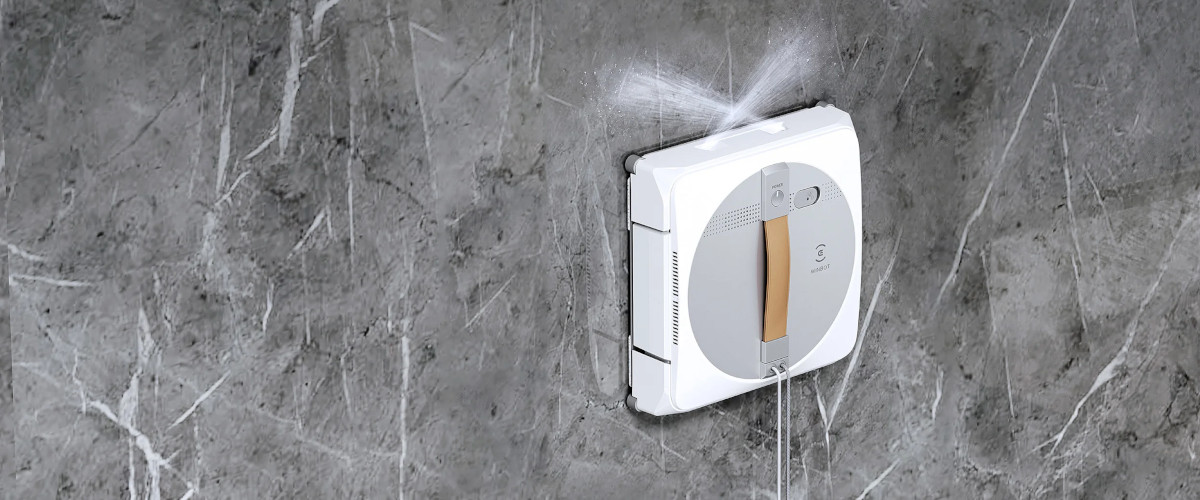 Καθαριστής Τζαμιών Ρομπότ ECOVACS W1 PRO Λευκό
