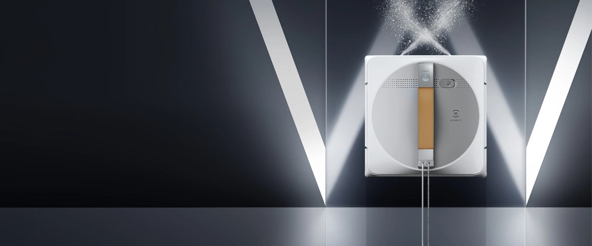 Καθαριστής Τζαμιών Ρομπότ ECOVACS W1 PRO Λευκό
