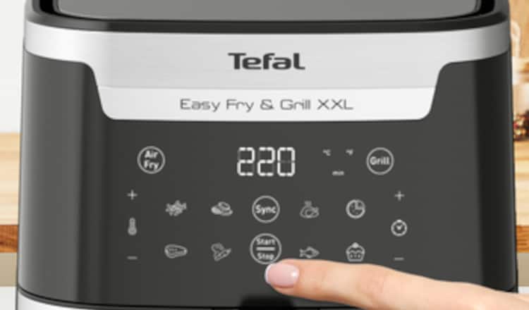  TEFAL Easy Fry & Grill XXL Inox Φριτέζα αέρος EY801D

