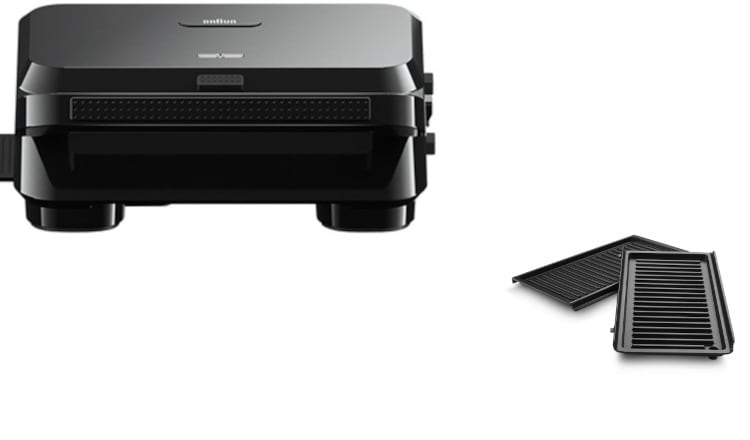 Τοστιέρα Σαντουιτσιέρα BRAUN SnackMaker 5 SM5001 800 W Μαύρο