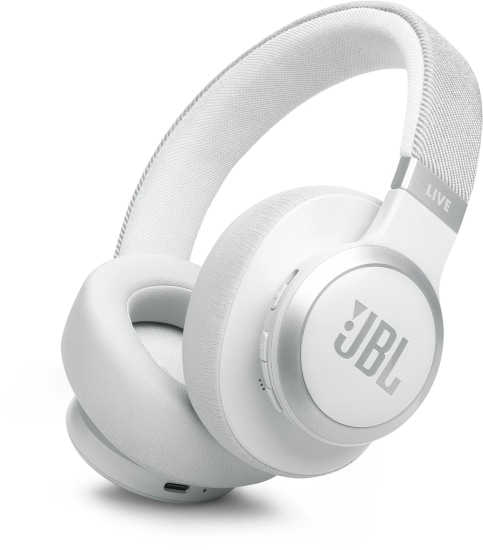 Ακουστικά Κεφαλής JBL Live 770NC - White