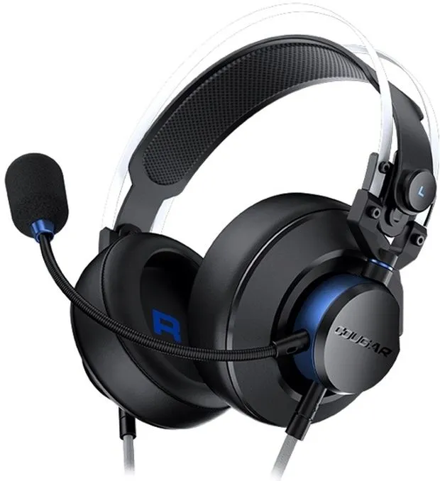Cougar VM410 Gaming Ενσύρματα Ακουστικά 3.5mm Μαύρα/Μπλε