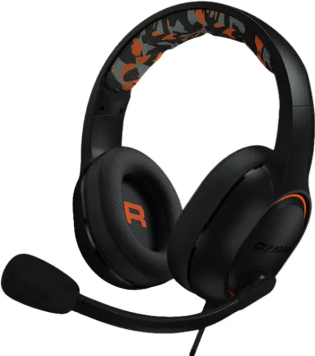 Cougar Dive Gaming Eνσύρματα Ακουστίκα 3.5mm με RGB Φωτισμό Μαύρα