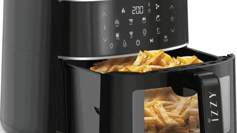 Digital Air Fryer 6Lt with Window IZ-8217

