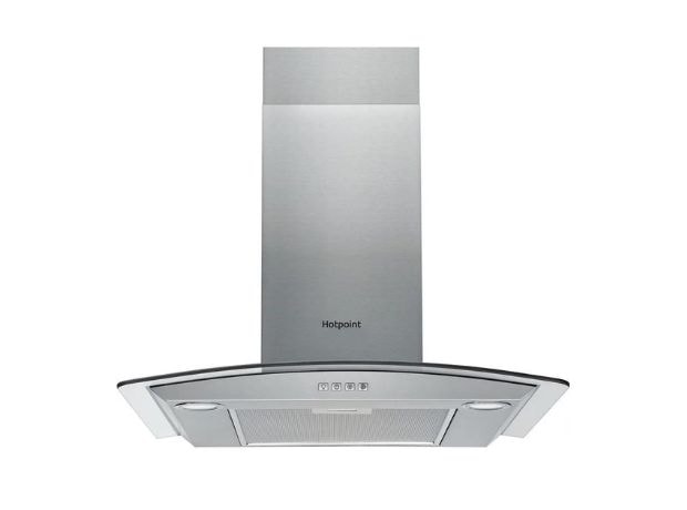 HOTPOINT PHGC6.4 FLMX Απορροφητήρας Καμινάδα - Τζάκι 60 cm Inox