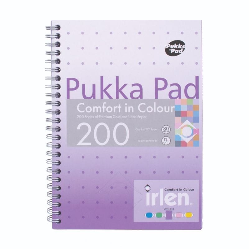 Τετράδιο Σπιράλ PUKKA A5 Μωβ