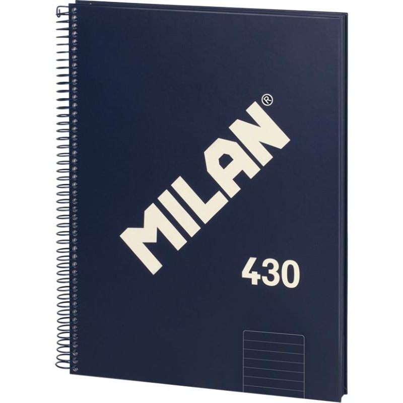 Τετράδιο Σπιράλ MILAN Α4 Μπλε