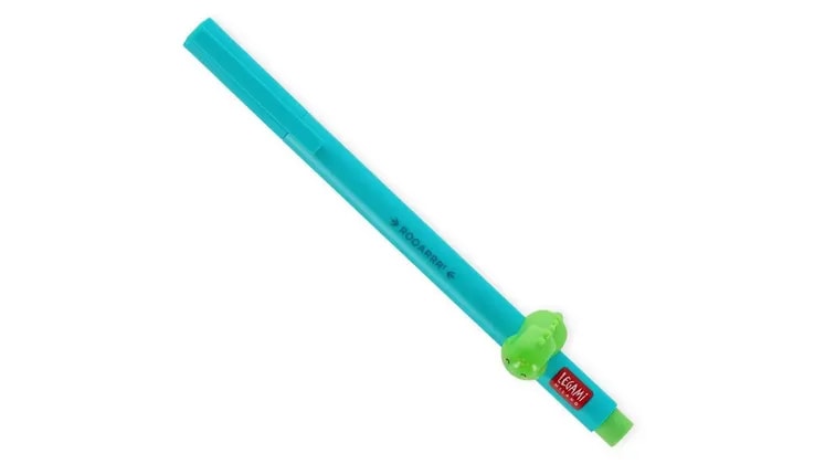 Στυλό Gel Legami Lovely Friends Dino 0.5 mm Πράσινο