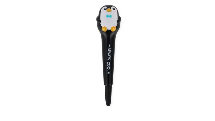 Στυλό Gel Legami Squeezies Penguin 1.0 mm Μαύρο