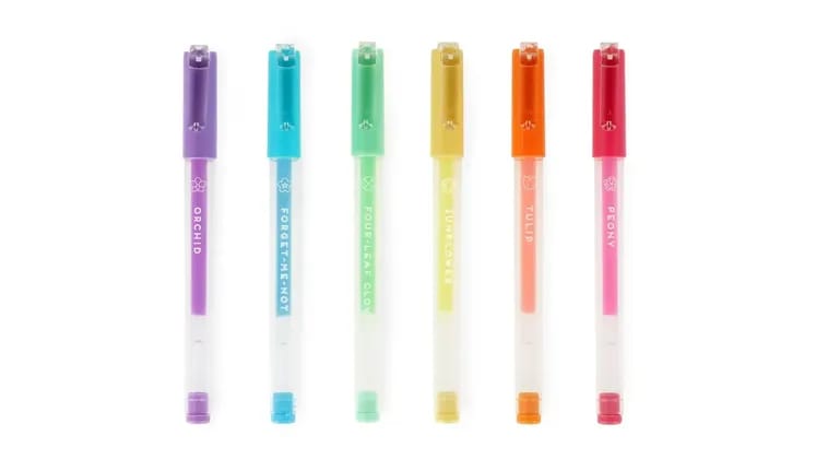 Σετ Στυλό Gel Legami Mini Pastel 1.0 mm (6 Τεμάχια)